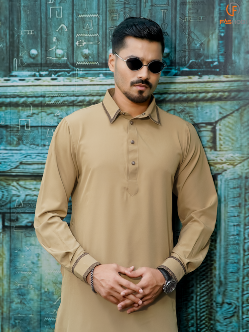 Pathani Kabli Set – Desert Beige