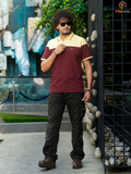 Fusion Zip Polo (Burgundy Fusion)